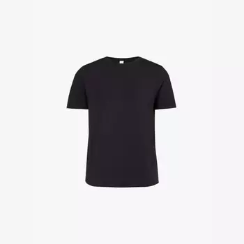 Футболка Love с круглым вырезом из эластичного хлопкового трикотажа Lululemon, черный