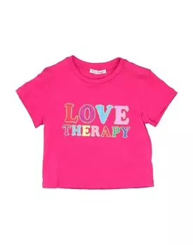 Футболка Love Therapy, фуксия