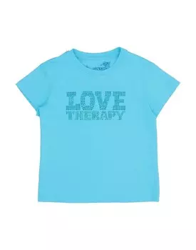 Футболка Love Therapy, лазурный