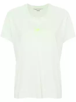 Футболка Lovestruck с логотипом STELLA MCCARTNEY, зеленый