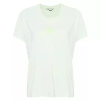 Футболка lovestruck t-shirt Stella Mccartney, зеленый