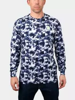 Футболка LS TieDye синяя MACEOO