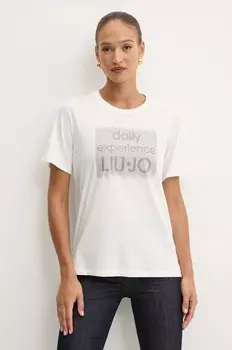 Футболка Лю Джо Liu Jo, белый