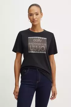 Футболка Лю Джо Liu Jo, черный