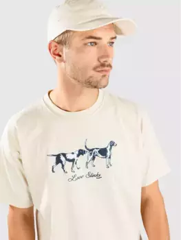 Футболка «Любовь воняет» Huf, белый