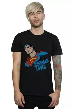 Футболка «Любовник Супермена» DC Comics, черный