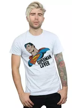Футболка «Любовник Супермена» DC Comics, серый