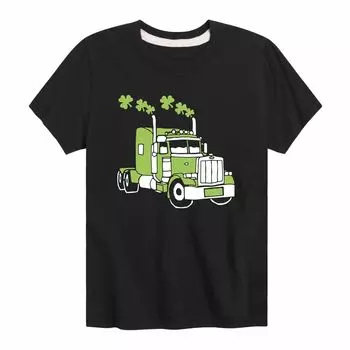 Футболка Luck Truck с рисунком Святого Патрика для мальчиков 8–20 лет Licensed Character