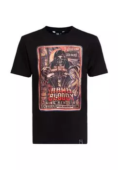 Футболка Lucki Maurer Special Edition Raw & Bloody KING KEROSIN, черный