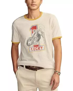 Футболка Lucky Brand Lucky Number One, цвет Lilly White