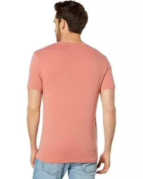 Футболка Lucky Brand Venice Burnout V-Neck Tee, цвет Apricot Brandy