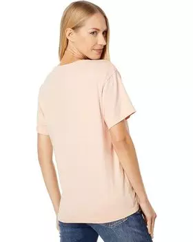 Футболка Lucky Brand Yosemite Boyfriend Tee, цвет Peach Whip