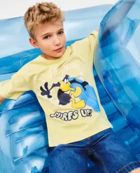 Футболка Лукаса для мальчика Kids El Corte Ingls, жёлтый