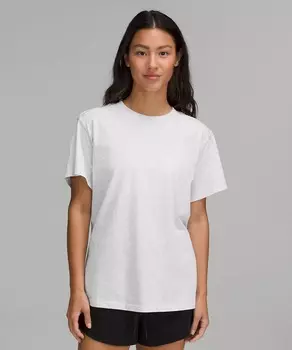 Футболка Lululemon All Yours Cotton, светло-серый