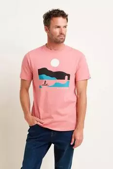 Футболка Лулворт Brakeburn, розовый