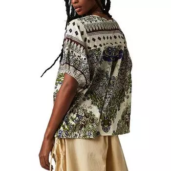 Футболка Luly - женская Free People, цвет Ivory Combo