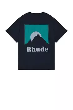 Футболка «лунный свет» Rhude, черный