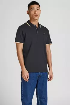 Футболка Luwin с воротником Jack & Jones, серый