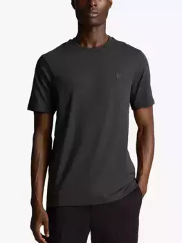 Футболка Lyle & Scott Tonal Logo Short Sleeve, цвет w635/gunmetal