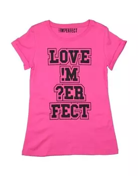 Футболка !M?Erfect, фуксия