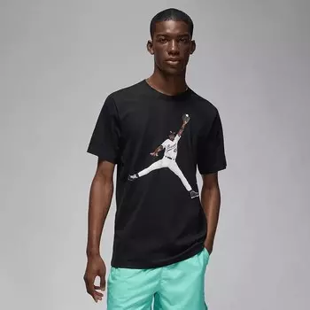 Футболка M J Flight MVP Jordan, цвет Schwarz/Wei/Wei