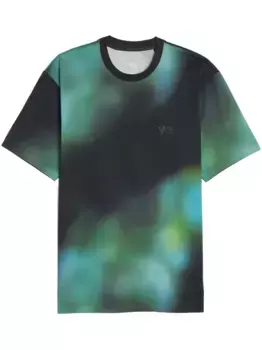 Футболка M Reg AOP из коллаборации с Wildside Y-3, синий