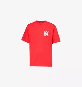 Футболка Ma core свободного кроя из хлопкового трикотажа с короткими рукавами Amiri, красный