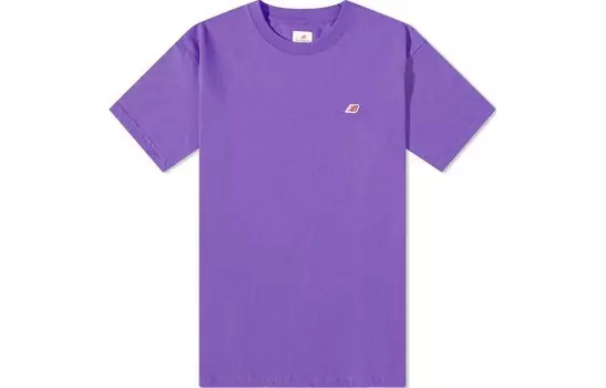 Футболка MADE мужская фиолетовая New Balance, фиолетовый