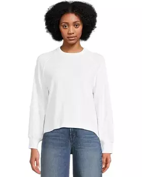 Футболка Madewell Raglan Crew Neck Tee Heavy Weight Jersy, цвет Eyelet White