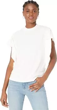 Футболка Madewell (Re)sourced Cotton Flutter Sleeve Tee, цвет Lighthouse