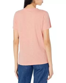 Футболка Madewell Whisper Cotton V-Neck Tee, цвет Forgotten Petal
