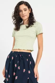 Футболка Madi в короткую полоску Vero Moda, белый