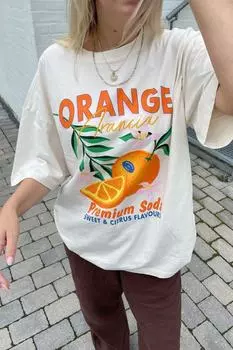 Футболка Madmext, экру