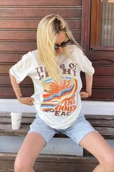 Футболка Madmext, экру