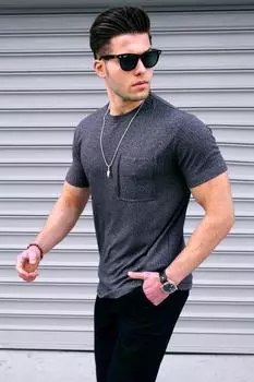 Футболка Madmext, антрацит