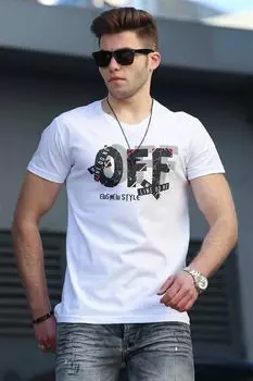 Футболка Madmext, белый