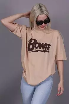 Футболка Madmext, бежевый