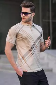 Футболка Madmext, бежевый