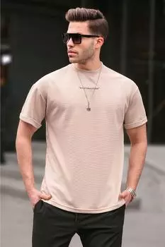 Футболка Madmext, бежевый