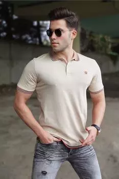 Футболка Madmext, бежевый