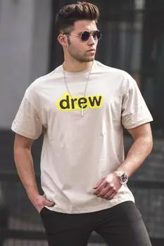 Футболка Madmext, бежевый