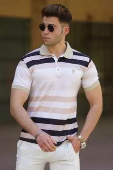 Футболка Madmext, бежевый