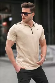 Футболка Madmext, бежевый