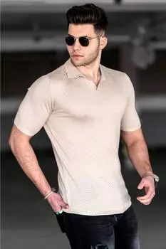 Футболка Madmext, бежевый