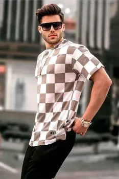 Футболка Madmext, бежевый