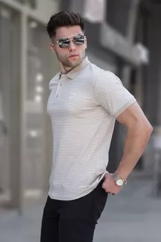 Футболка Madmext, бежевый