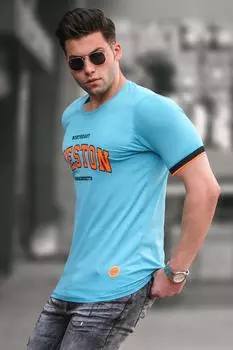 Футболка Madmext, бирюзовый