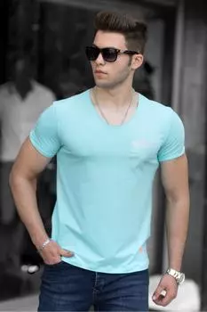 Футболка Madmext, бирюзовый