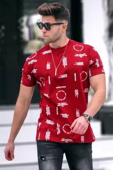 Футболка Madmext, бордовый