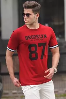 Футболка Madmext, бордовый